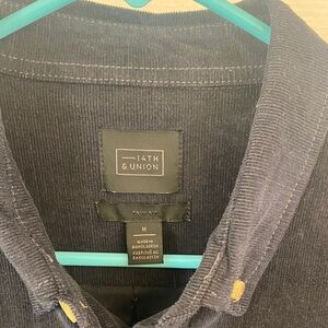 14th & Union Men's Dark Gray Cardigan